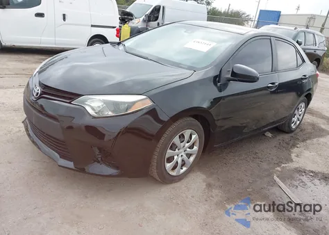 2014 Toyota Corolla Le z USA, uszkodzony, nr VIN 2T1BURHE8EC174008
